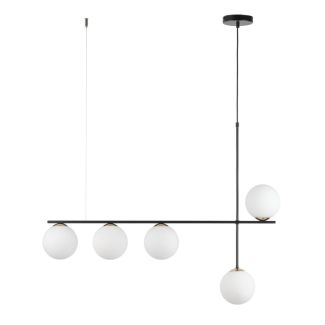 SIGMA 33694 Silia 5 lampa wisząca czarny,biały