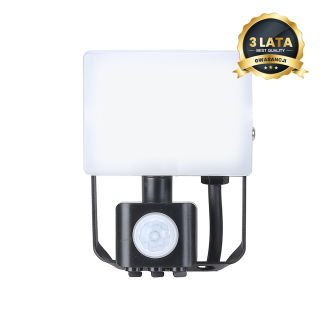 MILAGRO EKN9017 Naświetlacz LED 10W PIR 950lm 5000K