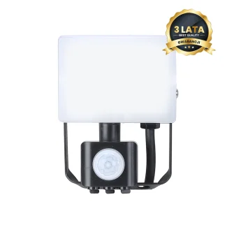 MILAGRO EKN9017 Naświetlacz LED 10W PIR 950lm 5000K
