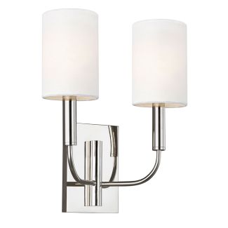 ELSTEAD Brianna FE-BRIANNA2-PN 2 Light Wall Light - Polished Nickel