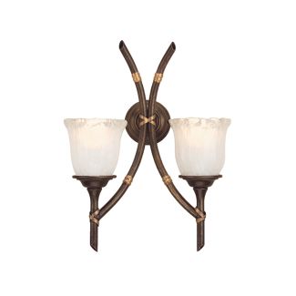ELSTEAD BAMBOO BB2/B BRZ PATINA 2Lt Wall Light
