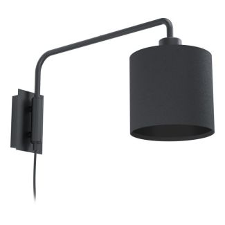 EGLO 99348 LAMPA STAITI 1 OPRAWA ŚCIENNA WL/1 E27 SCHWARZ/SCHWARZ STAITI 1
