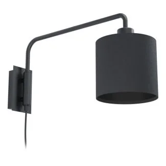 EGLO 99348 LAMPA STAITI 1 OPRAWA ŚCIENNA WL/1 E27 SCHWARZ/SCHWARZ STAITI 1