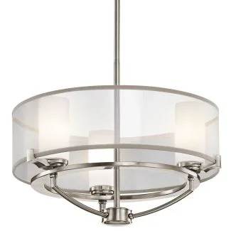 ELSTEAD SALDANA KL/SALDANA3 3Lt Chandelier/Semi-Flush