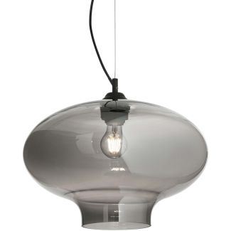 IDEAL LUX BISTRO' SP1 ROUND FUME' 120904