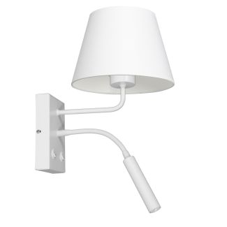 LUMINEX 3437 oprawa ścienna Arden kinkiet biały