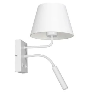 LUMINEX 3437 oprawa ścienna Arden kinkiet biały