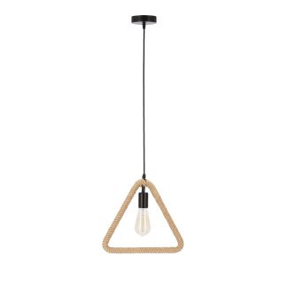 CANDELLUX 31-28716 Triun lampa wisząca czarny+beżowy 1x40W E27