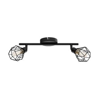 EGLO 32766 LAMPA ZAPATA 1 SPOT LS/2 G9-LED SCHWARZ/AMBER ZAPATA 1