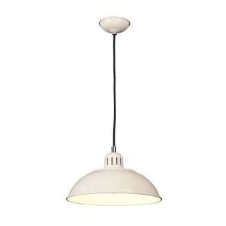 ELSTEAD Franklin FRANKLIN-P-CR 1 Light Pendant - Cream