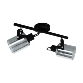 EGLO 99053 LAMPA BERREGAS SPOT LS/2 E27 SCHWARZ/SW-TRANSP.BERREGAS