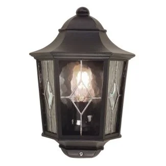 ELSTEAD NORFOLK NR7/2 BLK Half Lantern