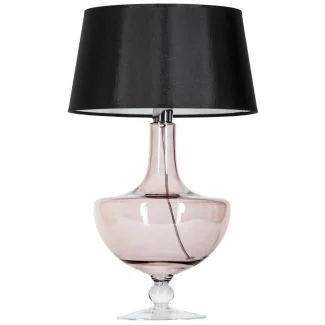 4 CONCEPTS OXFORD TRANSPARENT COPPER L048411502 lampa stołowa z abażurem