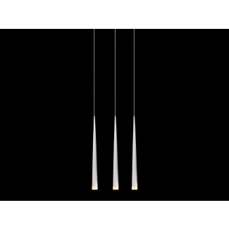AZZARDO MD1220B-3-WH / AZ0207 Stylo 3 (white) Lampa wisząca