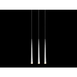 AZZARDO MD1220B-3-WH / AZ0207 Stylo 3 (white) Lampa wisząca