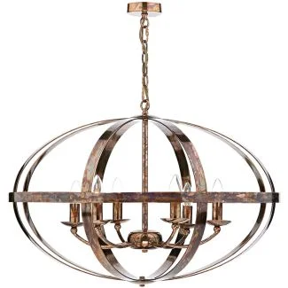 DAR SYM0664 SYMBOL 6LT PENDANT PETROL COPPER