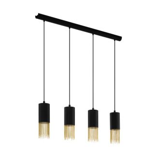 EGLO 39659 LAMPA COUNUZULUS OPRAWA WISZĄCA HL/4 E27 SCHWARZ/MESSING COUNUZULUS