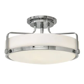ELSTEAD Harper HK-HARPER-SFM-CM Medium Semi Flush - Polished Chrome