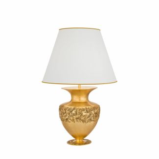KOLARZ 1423.71M.GA ANFORA lampa stołowa złoto 24K