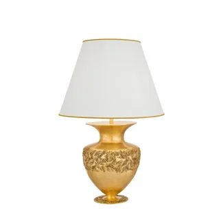 KOLARZ 1423.71M.GA ANFORA lampa stołowa złoto 24K