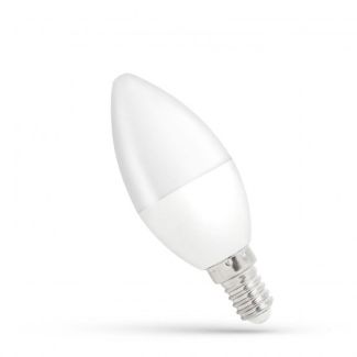 SPECTRUMLED 14220 Żarówka LED ŚWIECOWA E-14 230V 8W WW SPECTRUM