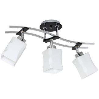 LUMINEX 790 oprawa sufitowa Derby plafon czarny chrom