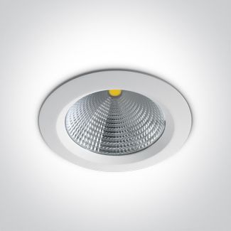 ONE LIGHT 10130CA/W/C Peplos 3 biała wpuszczana oprawa typu downlight LED 4000K 30W