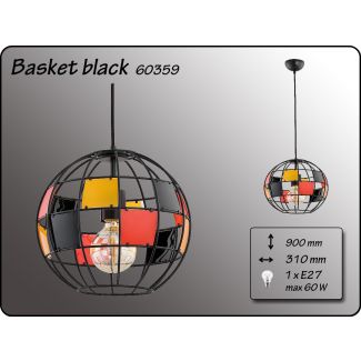 ALFA 60359 op.ośw. 1pł basket black