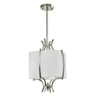 COSMOLIGHT Lampa wisząca FARO P01039NI-WH