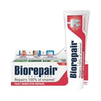 BIOREPAIR PASTA DO ZĘBÓW FAST SENSITIVE REPAIR 75ml