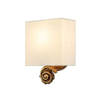 ELSTEAD FB-SWIRL-1S-G Mały kinkiet Swirl - 1 PŁ - Płatki złota
