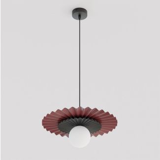 EMIBIG 1732/1 UMBRA 1 BURGUNDY BLACK Lampa wisząca