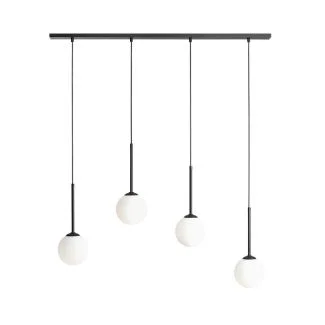 ALDEX 1087L1 LAMPA WISZĄCA BOSSO 4 CZARNA
