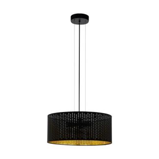 EGLO 98313 LAMPA VARILLAS OPRAWA WISZĄCA HL/3 E27 SCHWARZ/GOLD VARILLAS