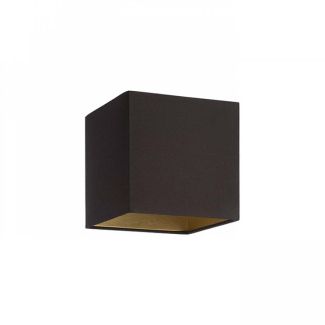 RENDL R11812 TEMPO 15/15 abażur Polycotton czarna/złota folia max. 28W
