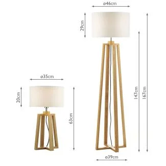 DAR PYR4943 PYRAMID T/L AND F/L TWINPACK CW SHD