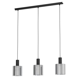 EGLO 98753 LAMPA GOROSIBA OPRAWA WISZĄCA HL/3 E27 SCHWARZ/SW-TRANSP.GOROSIBA