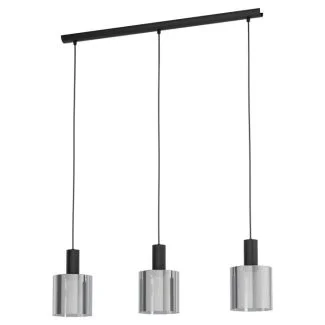 EGLO 98753 LAMPA GOROSIBA OPRAWA WISZĄCA HL/3 E27 SCHWARZ/SW-TRANSP.GOROSIBA