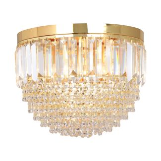 ZUMALINE FC19003/5 CHARLOTTE LAMPA SUFITOWA ZŁOTA/GOLD