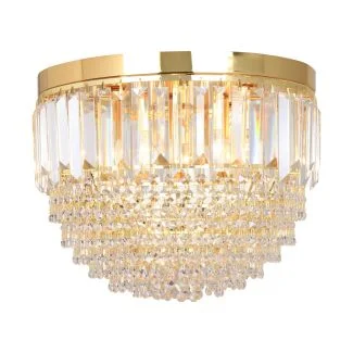 ZUMALINE FC19003/5 CHARLOTTE LAMPA SUFITOWA ZŁOTA/GOLD