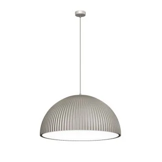 ANTIGO Lampa wisząca Gandra 60x30 - Platyna mat 5026
