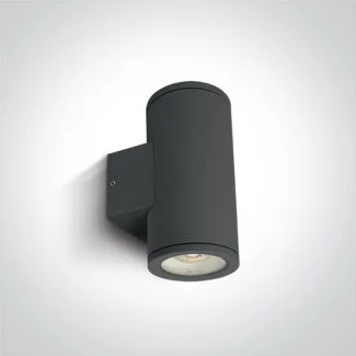 ONE LIGHT 67400B/AN Cosmo 2 zewnętrzny cylinder ścienny antracyt 2x35W MR16 GU10