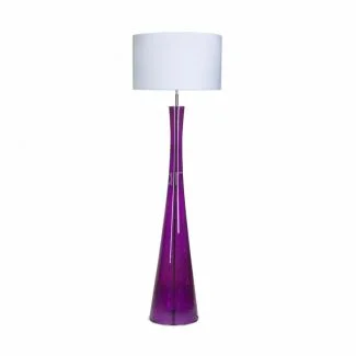 4 CONCEPTS SIENA LAVENDER L235311301 lampa podłogowa z abażurem