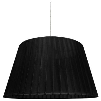 CANDELLUX 31-23285 NOTIZIA LAMPA WISZĄCA SATYNOWY 37 1X60W E27 ABAŻUR CZARNY