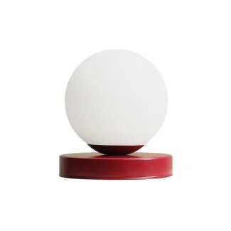 ALDEX 1076B15_S LAMPKA BIURKOWA BALL CZERWONY KOLOR S