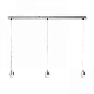 RENDL R11776 MORE 80 sufitowa wisząca podstawa nikiel mat 230V E27 3x42W