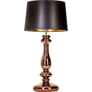 4 CONCEPTS VERSAILLES COPPER L204261250 lampa stołowa z abażurem