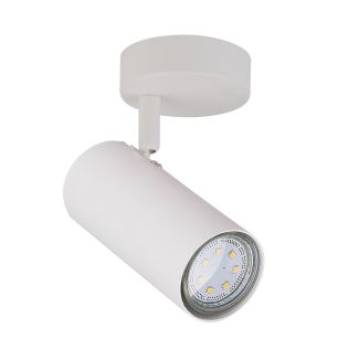 CANDELLUX 91-01603 COLLY LAMPA KINKIET BIAŁY 1X15W GU10 KLOSZ BIAŁY
