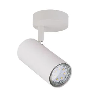 CANDELLUX 91-01603 COLLY LAMPA KINKIET BIAŁY 1X15W GU10 KLOSZ BIAŁY