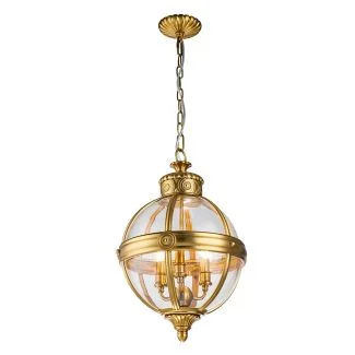 ELSTEAD FE-ADAMS-3P-BB Lampa wisząca Adams - 3 PŁ - Oksydowany mosiądz